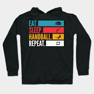 Eat Sleep Handball Repeat Hoodie